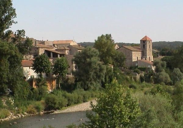 Photo du village de Lanas