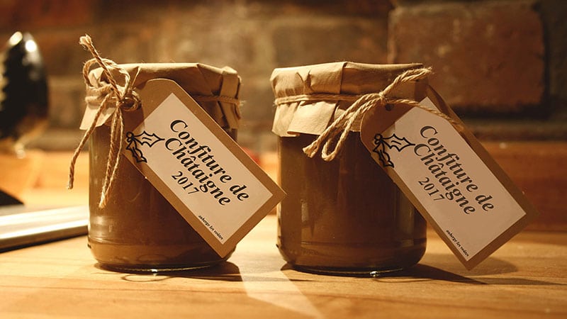 Confiture châtaigne Ardèche